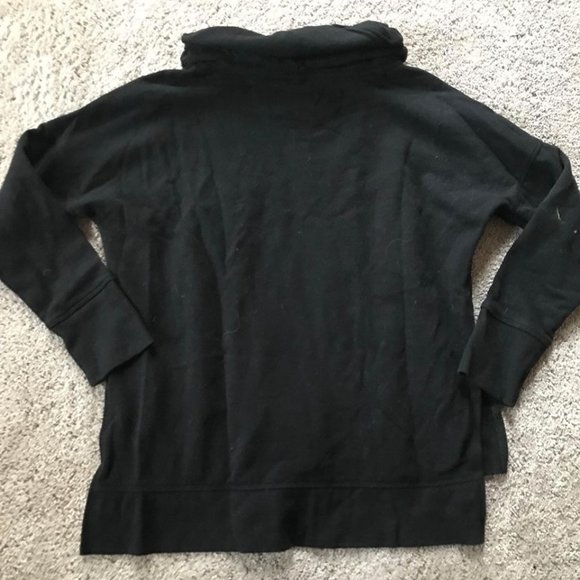 Calvin Klein women’s small black cowl neck sweatshirt - Picture 6 of 6